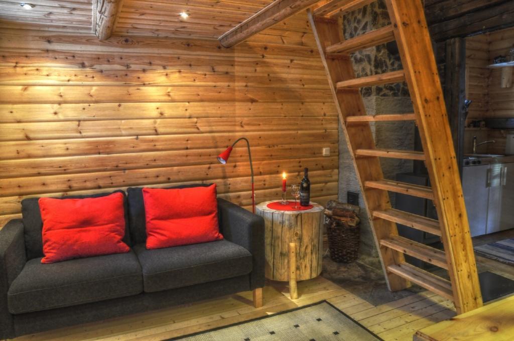 Cottage On Wild River In Lapland/Sweden Karlsten Szoba fotó